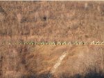 John Deere tractor train